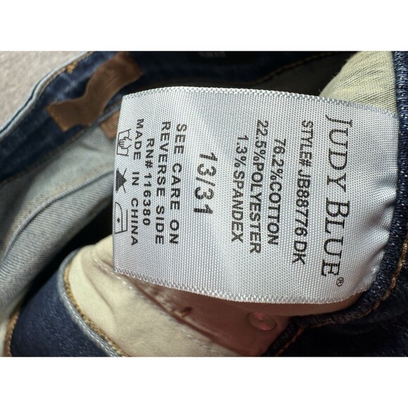 Judy Blue high rise straight jeans - Picture 4 of 7
